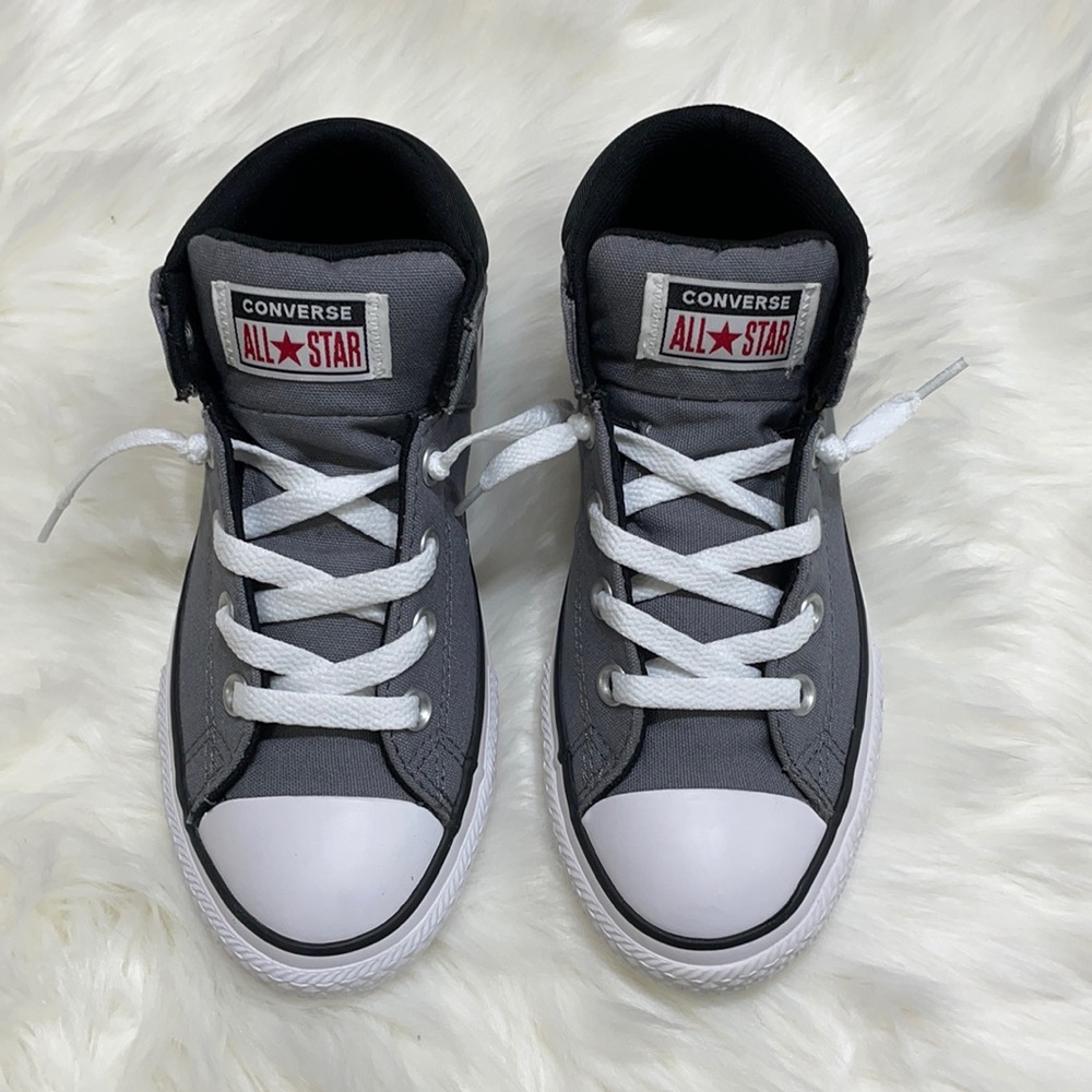 Brand New Gray Converse for Kids